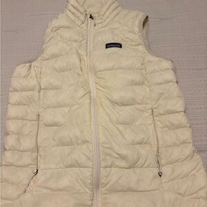 Patagonia Women's Off-White Quilted Vest